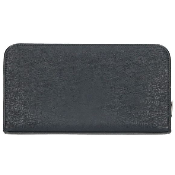 Saint Laurent Black Wallet Leather Long PARIS - Picture 1 of 3